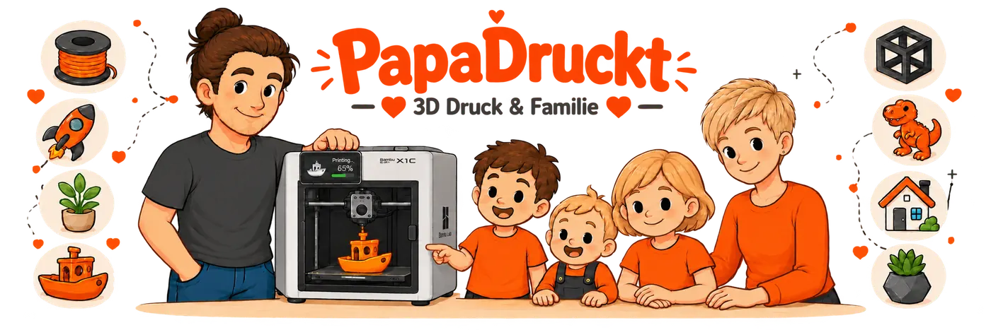 PapaDruckt: 3D-Druck und Familie