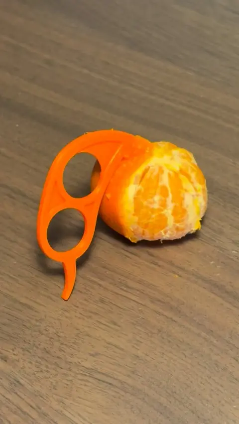 Orangenschäler aus dem 3D-Drucker: 3 Gramm Kunststoff, die jedem Orang